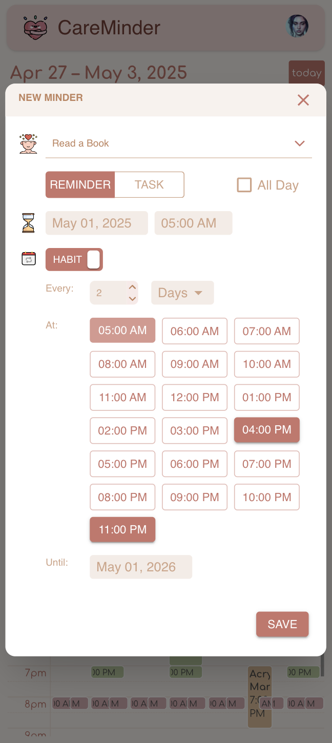 CareMinder demo